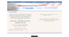 Desktop Screenshot of eastcoastspaservice.com